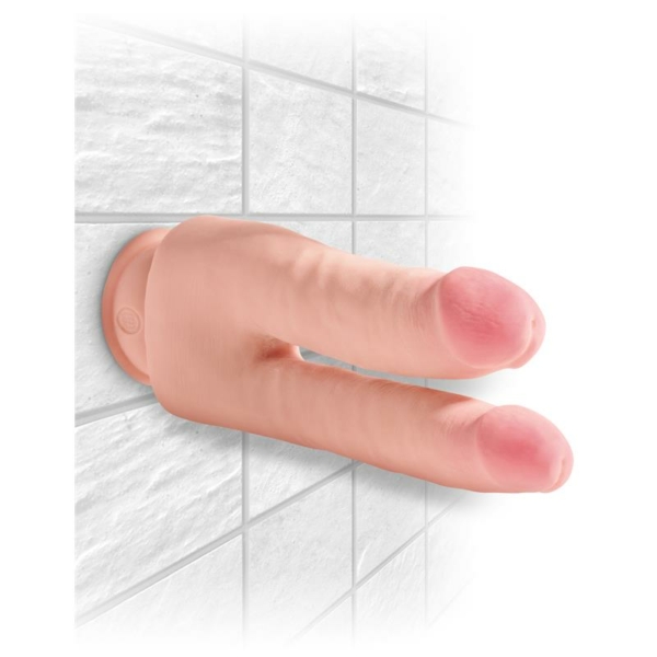 3D Triple Density and Double Penetration Dildo Plus 9.5 Flesh - immagine 4