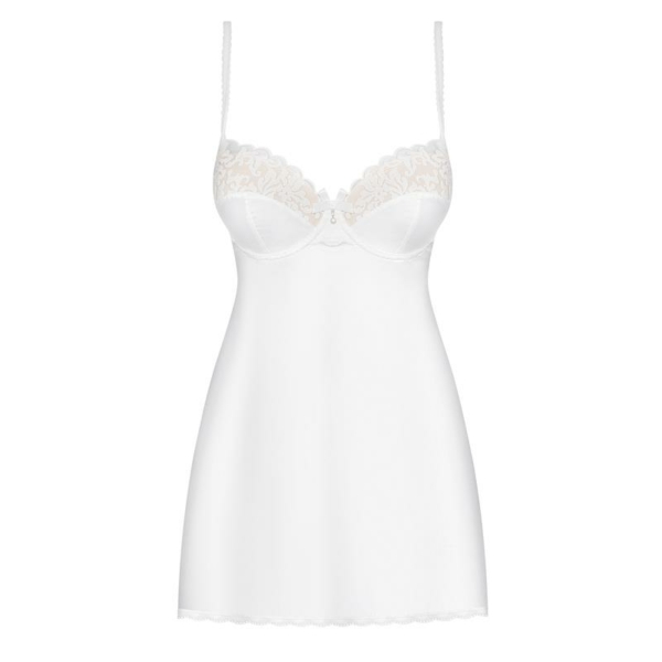 871-CHE-2 Chemise and Thong White - immagine 3