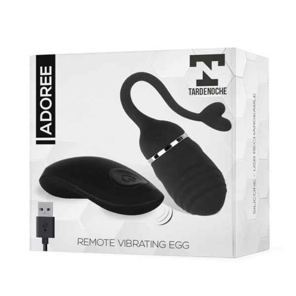 Adoree Vibrating Egg USB Remote Control USB Silicone - immagine 5