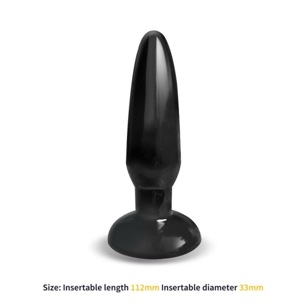 Ainsley Butt Plug Silicone 11.2 cm x 3.3 cm - immagine 2
