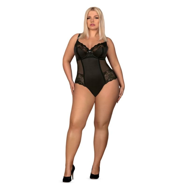Amallie Lace Bodysuit Black - immagine 3