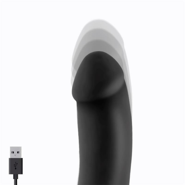 Angus Vibrator with Thrusting Movement 2 Motors Silicone USB - immagine 5