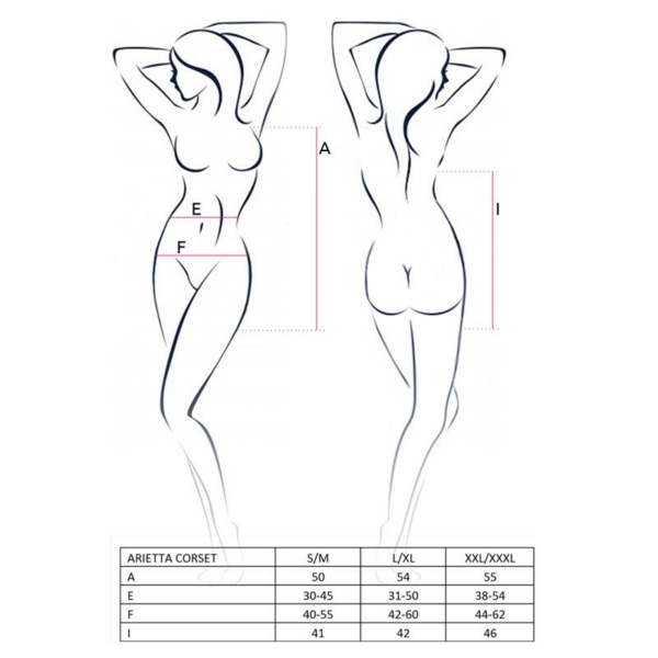 ARIETTA Corset Black - immagine 2