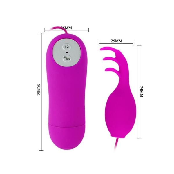 Baile Clitoris Stimulator Pink - immagine 7