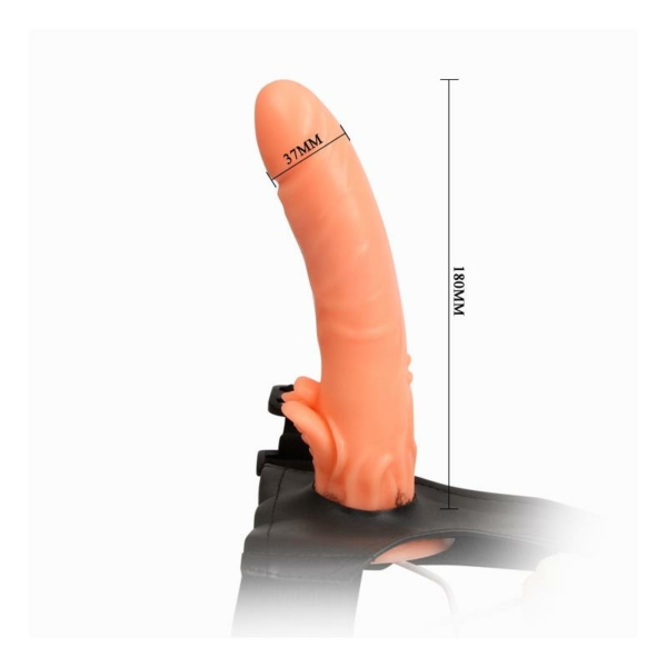 Baile Dildo Strap-On with Remote Control 18 cm - immagine 6