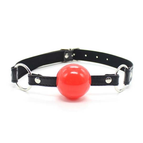 Ball Gag Black/Red - immagine 2