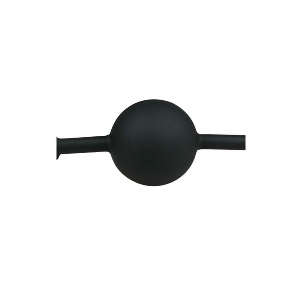 Ball Gag  Silicone Black - immagine 3