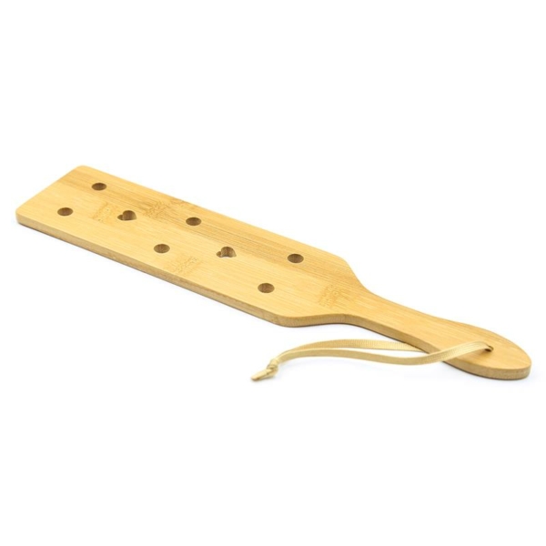 Bamboo Paddle with Hearts 33 cm - immagine 2