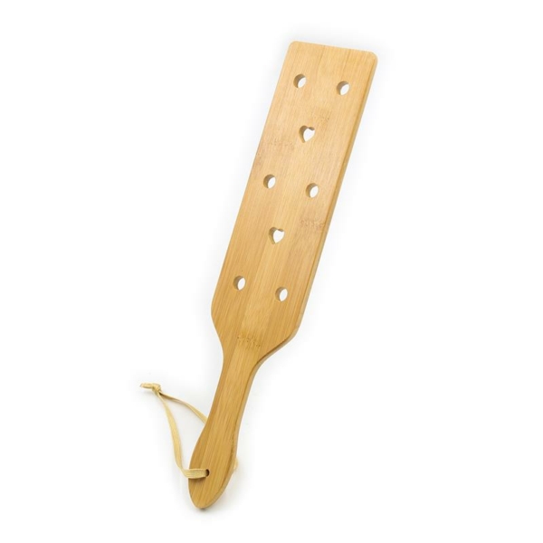 Bamboo Paddle with Hearts 33 cm - immagine 6
