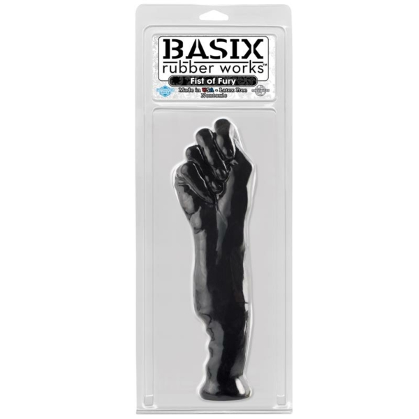 Basix Rubber Works  Fist of Fury - Color Black - immagine 2