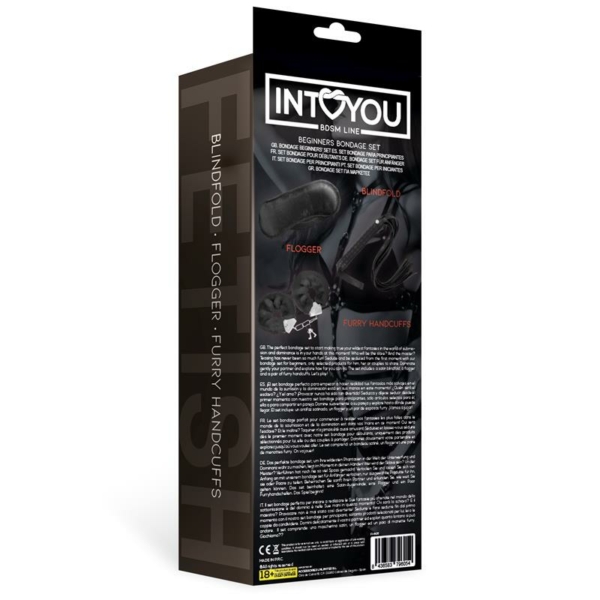 Beginners Bondage Set 3 Pieces Black - immagine 3