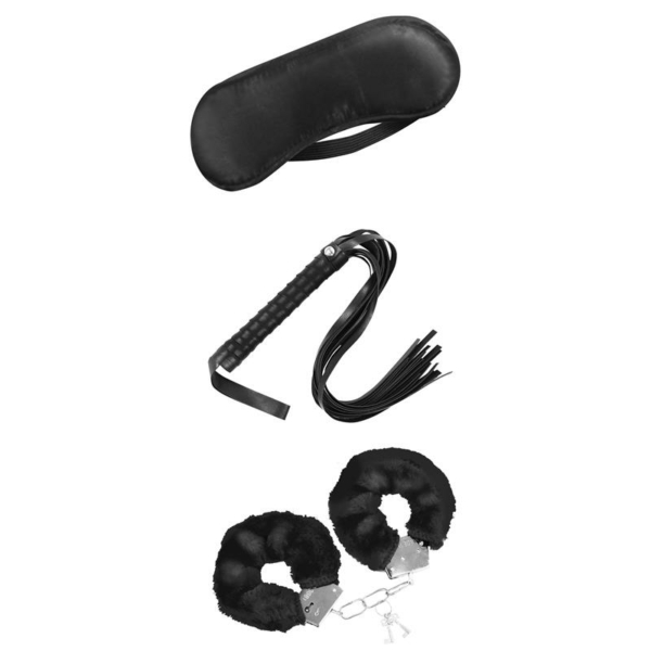 Beginners Bondage Set 3 Pieces Black - immagine 4