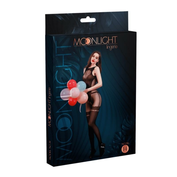 Bodystocking Model 14 One Size Black - immagine 3