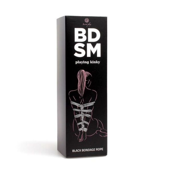 Bondage Rope 10 m Black - immagine 5