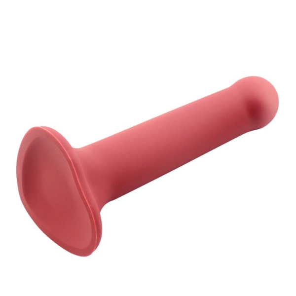 Bouncy Liquid Silicone Dildo Hiper Flexible 6.5 - 16.5 cm Size S Burgundy - immagine 4