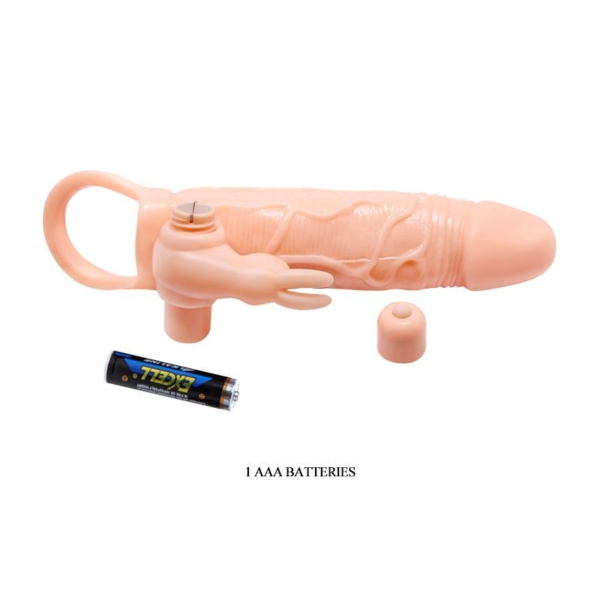 Brave Man Penis Sleeve with Vibration  + 5cm - immagine 7