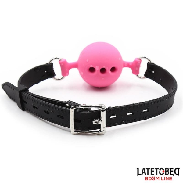 Breathable Silicone Ball Gag S - 4 cm - immagine 3
