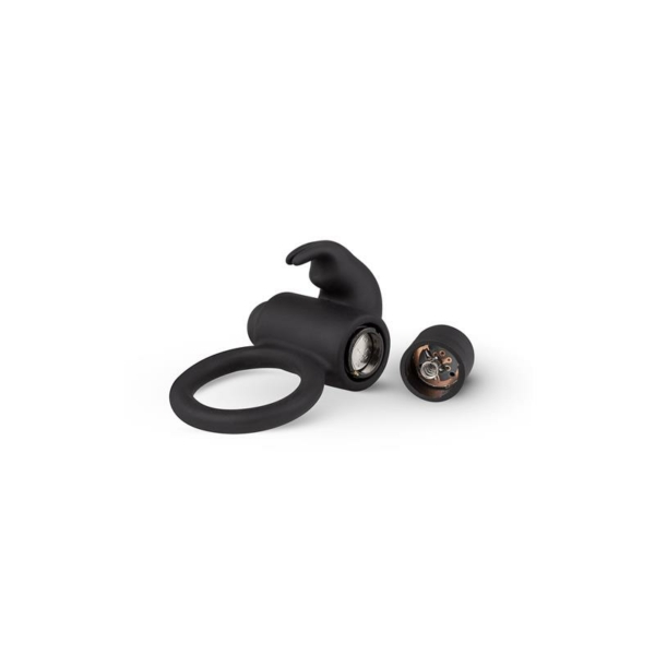 Bunny Vibrating Cockring- Black - immagine 4