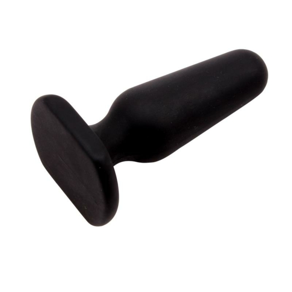 Butt Plug 7.5 x 2.5 cm Silicone Black - immagine 2
