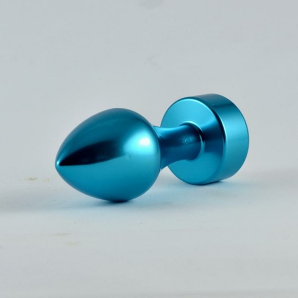 Butt Plug Blue Rosebud with Jewel - immagine 2