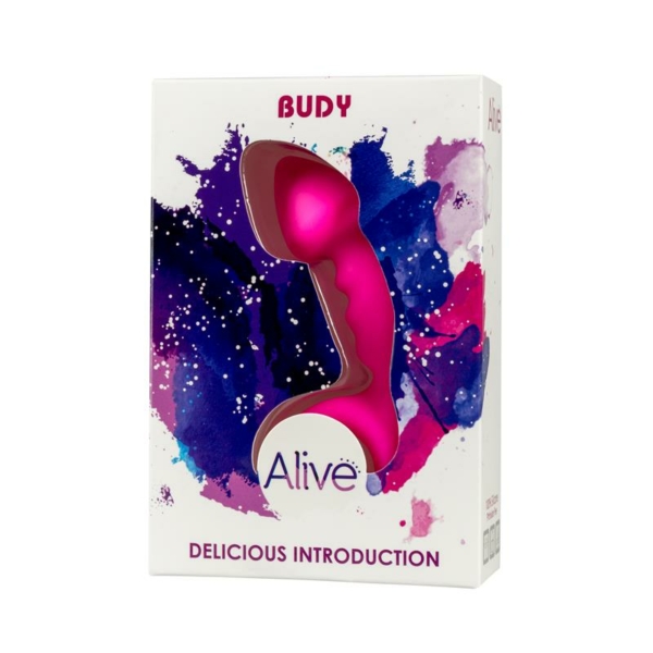 Butt Plug Budy Pink Silicone 13 cm - immagine 3