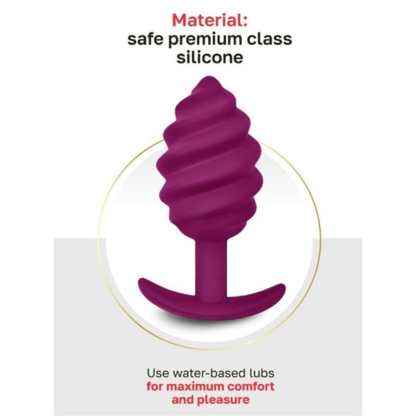 Butt Plug Gplug Twist2 Sweet Raspberry - immagine 5