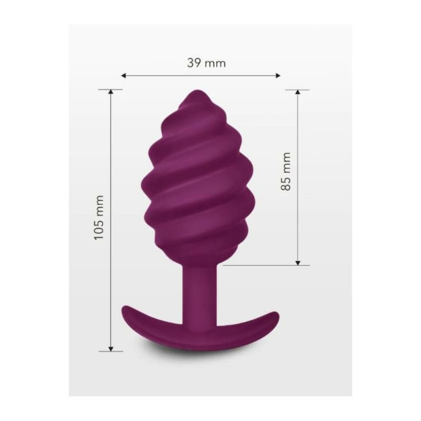 Butt Plug Gplug Twist2 Sweet Raspberry - immagine 6