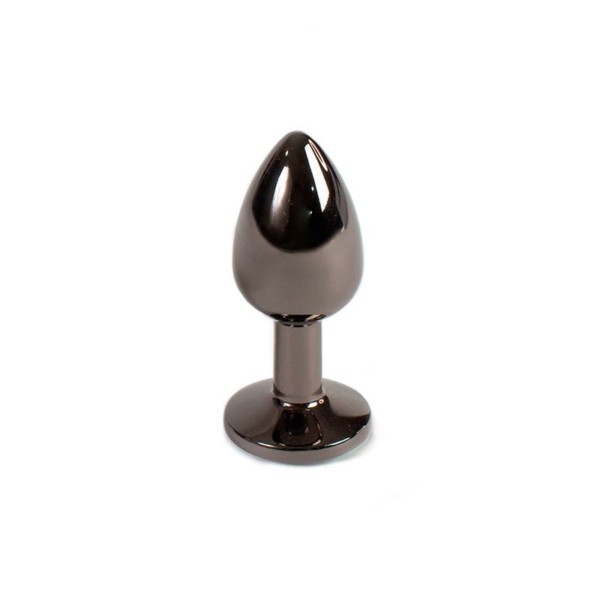 Butt Plug Gunmetal Size S - immagine 2