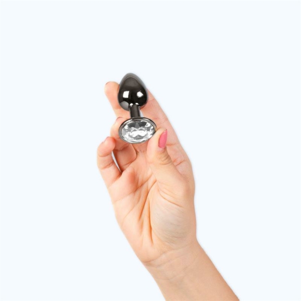 Butt Plug Gunmetal Size S - immagine 3