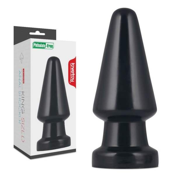 Butt Plug King Sized Anal Shocker 7 Black - immagine 6