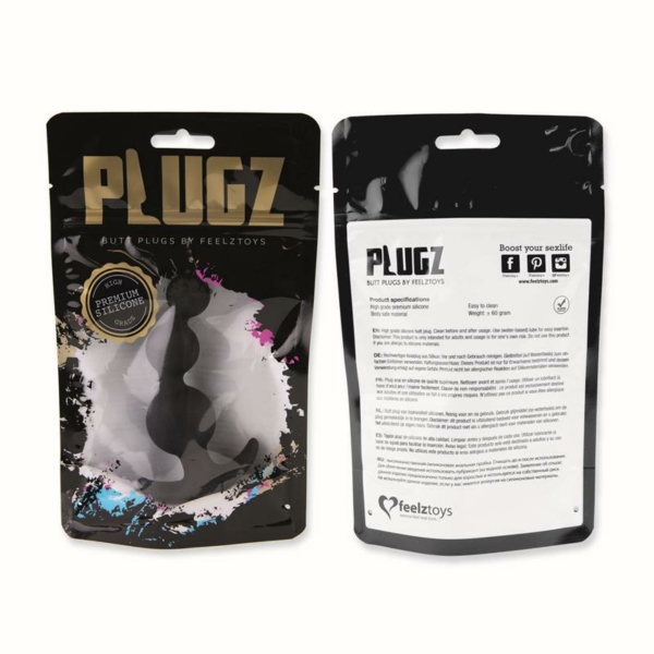 Butt Plug Nr. 4 Black - immagine 4