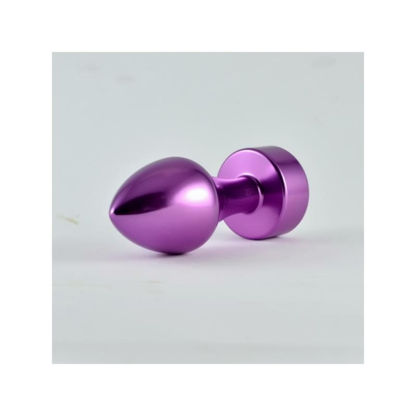 Butt Plug Purple Rosebud with Jewel - immagine 2