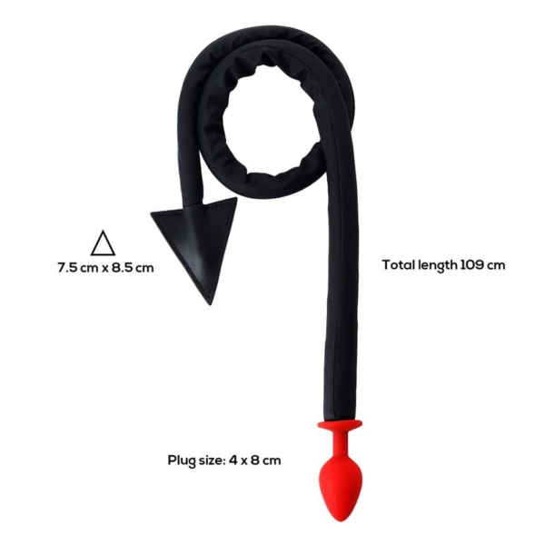 Butt Plug with Devil Tail - immagine 9
