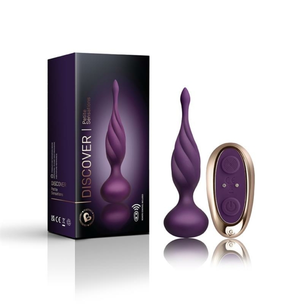 Butt Plug with Remote Control Petite Sensations Discover Purple - immagine 4