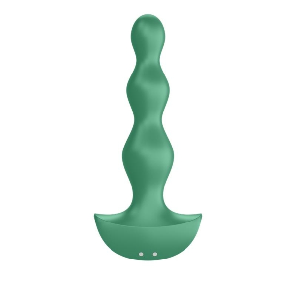 Butt Plug with Vibration Lolli Plug 2 Green - immagine 6