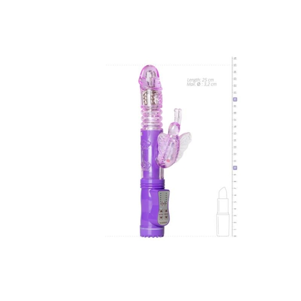 Butterfly Vibrator - Purple - immagine 4