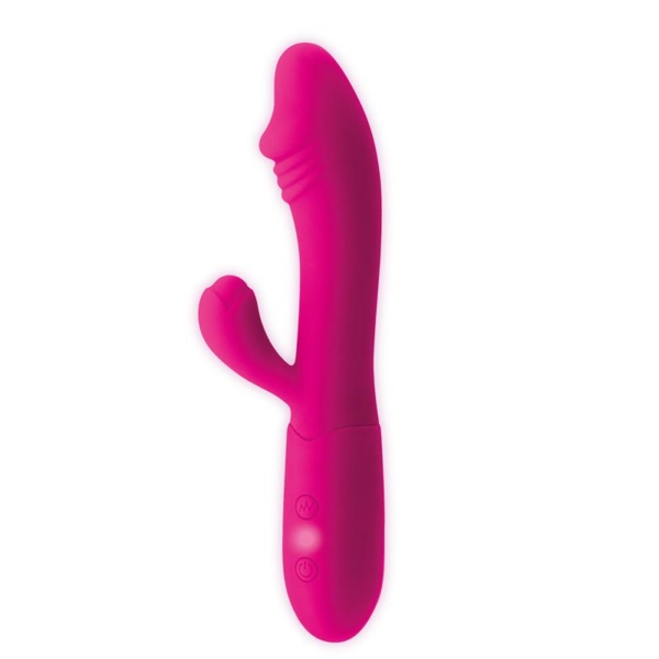 Candy G-Spot Rabbit Vibe USB Silicone Fucshia - immagine 4