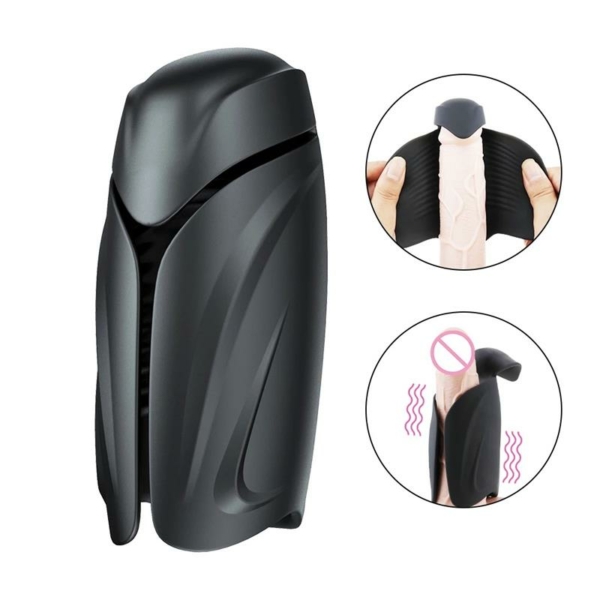 Cilon Adjustable Masturbator for Men Silicone Magnetic USB - immagine 6