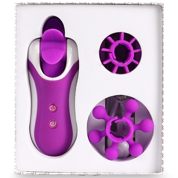 Clitella Oral Sex Clitoral Stimulator Purple - immagine 6