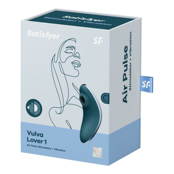 Clitoris Sucker and Vibration Vulva Lover 1 Blue - immagine 7
