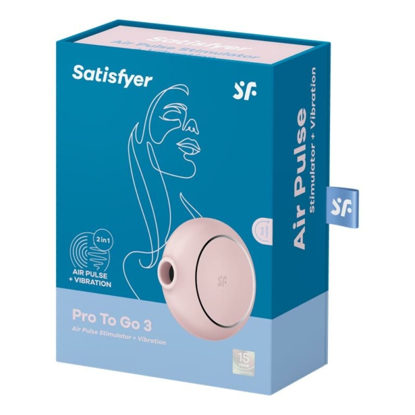Clitoris Sucker Pro To Go 3 Rose - immagine 7
