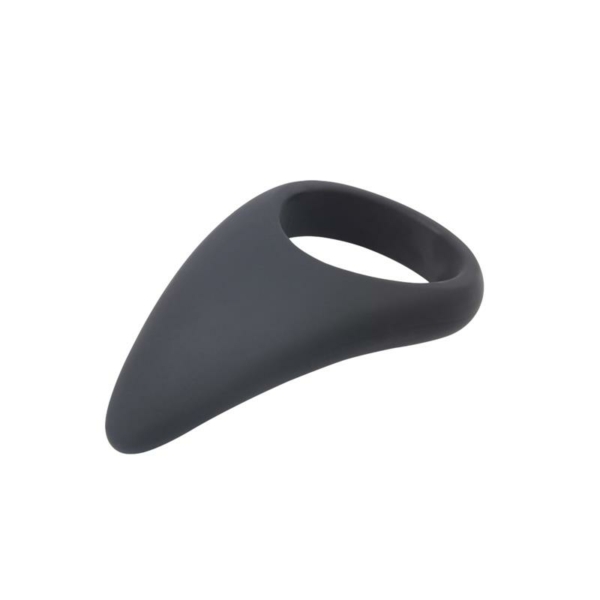 Cock Ring Party Hat Silicone Black - immagine 3