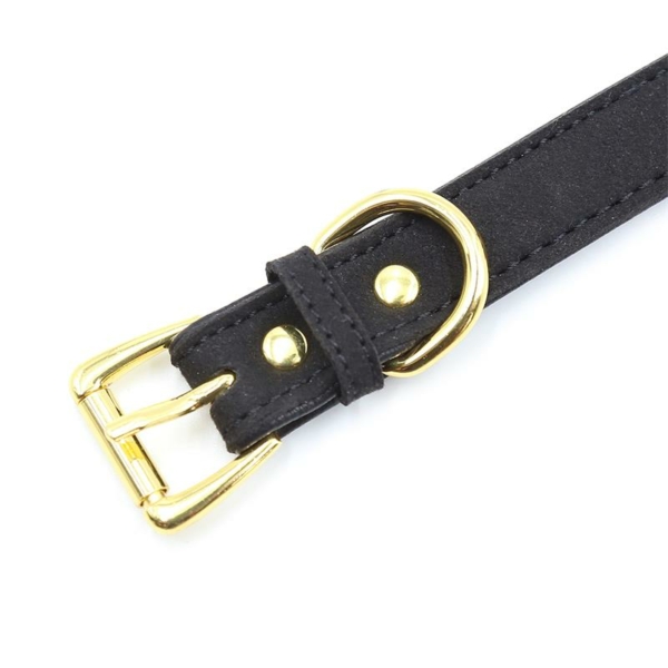 Collar with Bow and Rattle 44 cm Black/Red - immagine 8