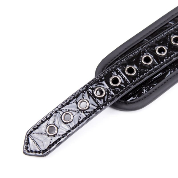 Collar with Leash Sapphire Vegan Leather - immagine 4