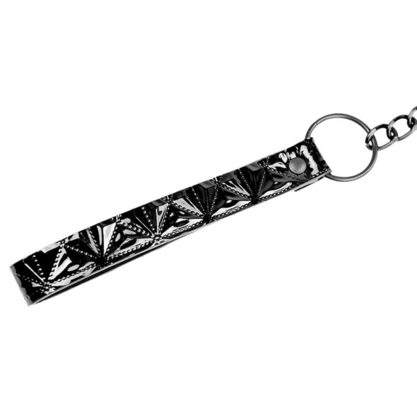 Collar with Leash Sapphire Vegan Leather - immagine 6