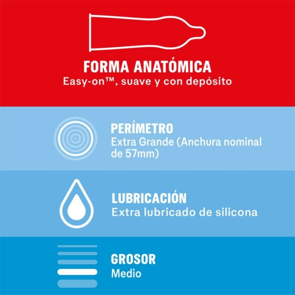 Condoms Sentitivo XL 10 Units - immagine 2
