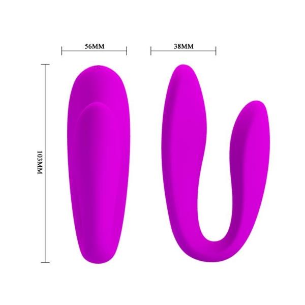Couple Stimulator Remote Control Pink - immagine 4
