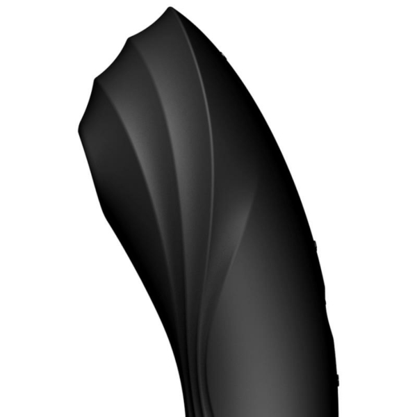 Curvy Trinity 4 Vibe and Clitoris Sucker 2 Motors Black - immagine 2
