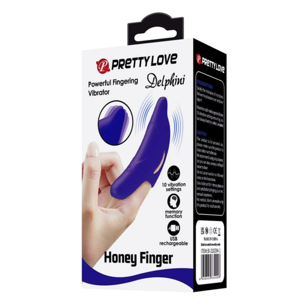 Delphini Powerful Fingering Vibrator - immagine 10