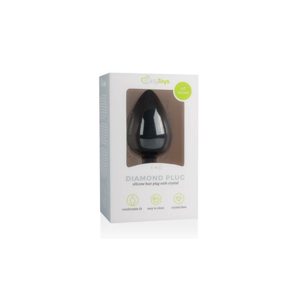 Diamond Plug Large  - Black - immagine 4